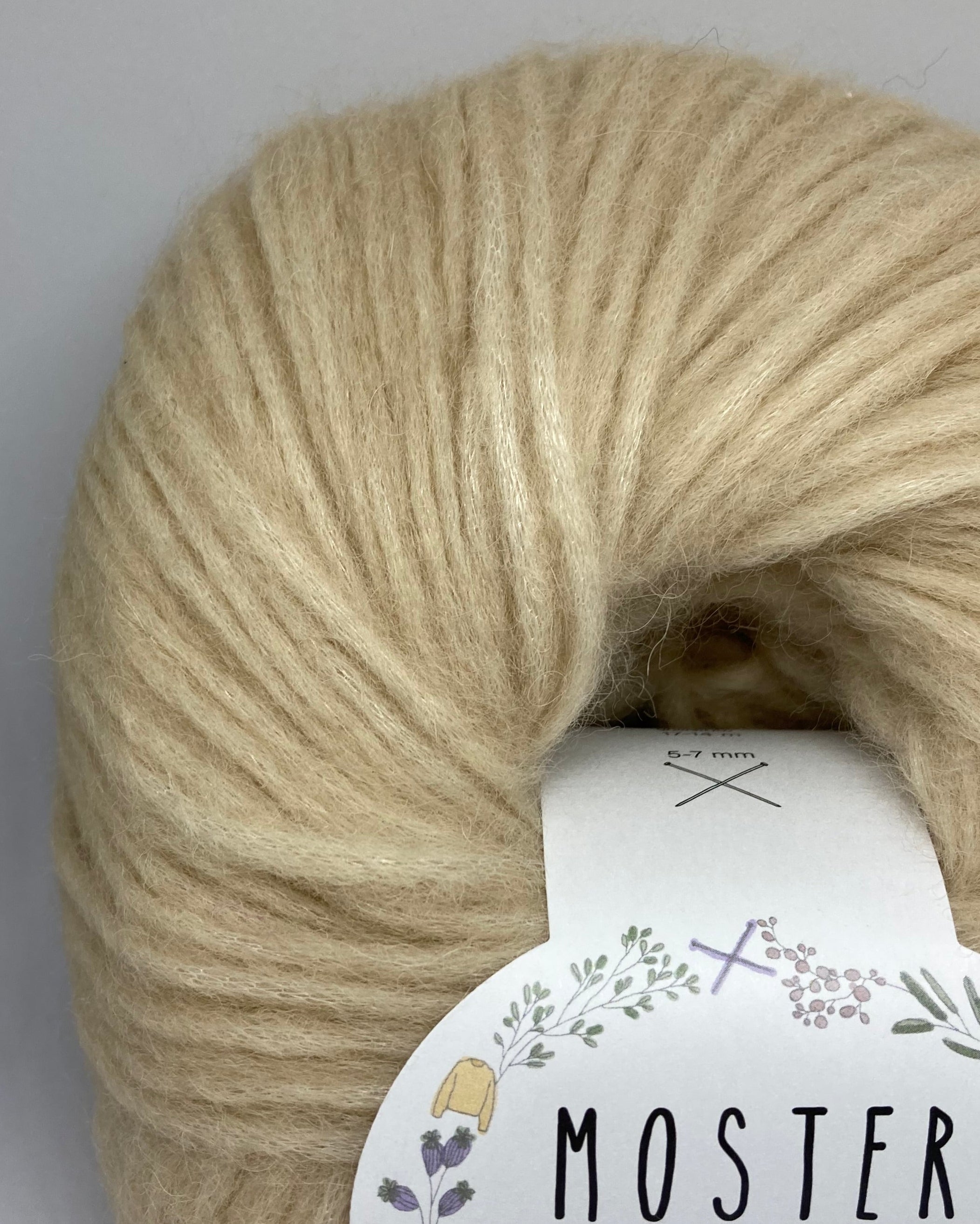 CREAM (BABY ALPACA MERINO WOOL)